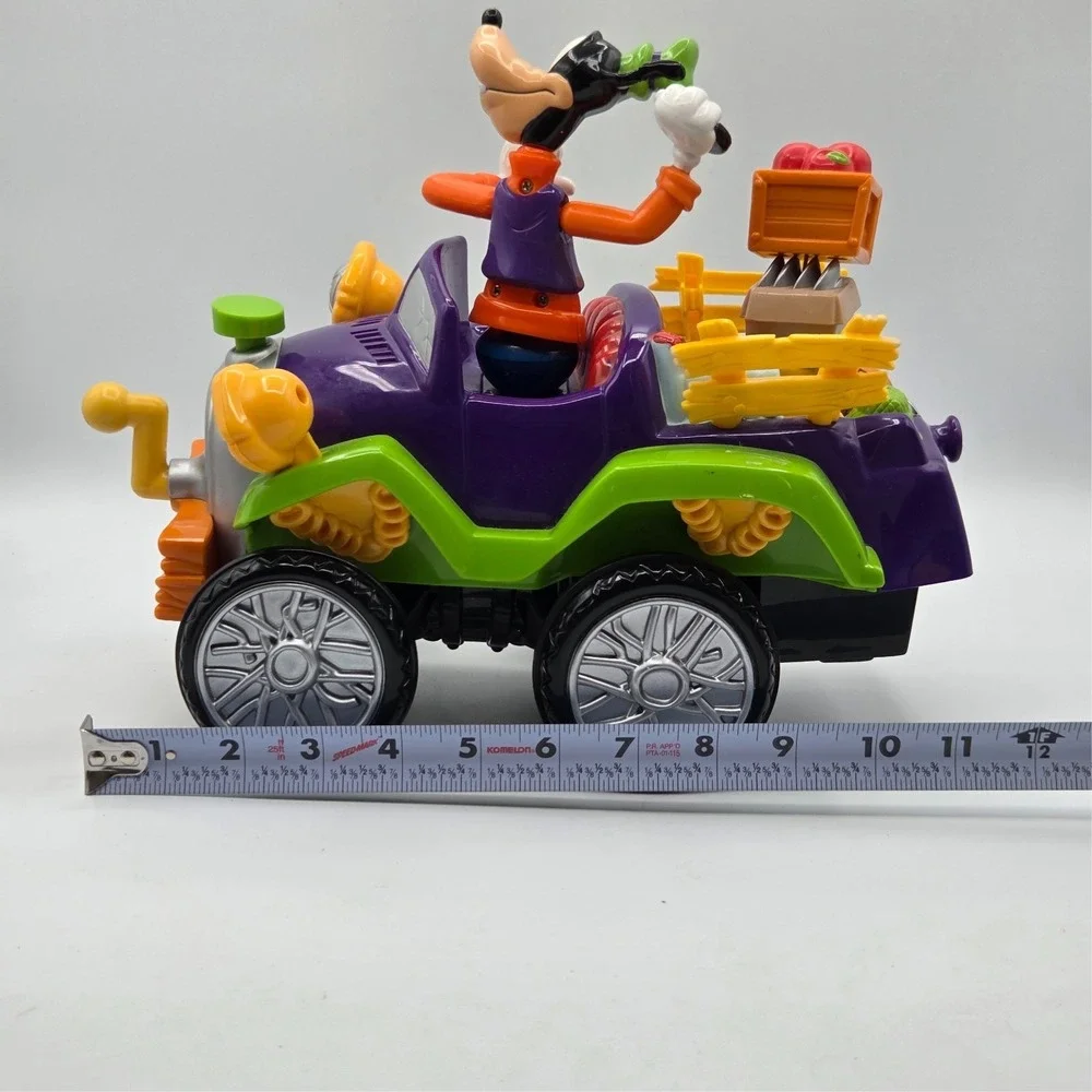 Disney Goofy Jalopy Car Bumpy Ride Vehicle Sounds & Vibrations Working No Remote